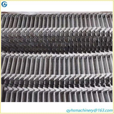 Biomasės katilo grotelių juosta